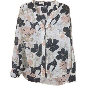 Ann Taylor Loft Women’s Blouse Top Size Medium Patterned. HL204